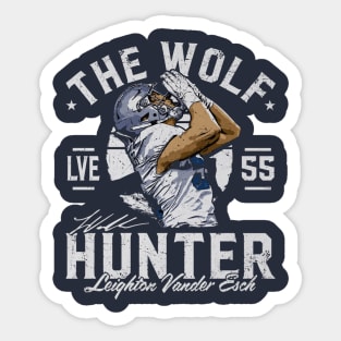 Leighton Vander Esch Dallas Wolf Hunter Sticker